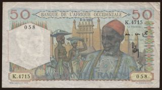 50 francs, 1951