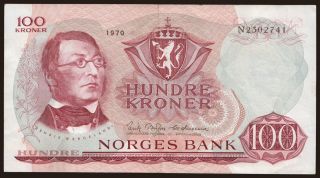 100 kroner, 1970