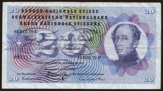 20 francs, 1971