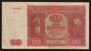 100 zlotych, 1946