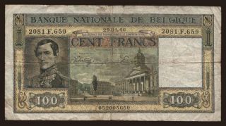 100 francs, 1946