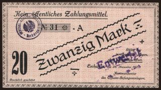Eschwege, 20 Mark, 1917