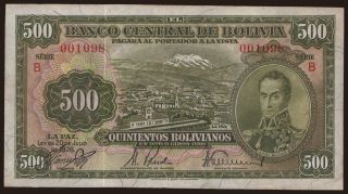 500 bolivianos, 1928