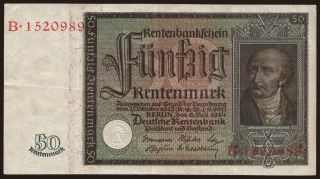 50 Rentenmark, 1934