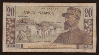 20 francs, 1957