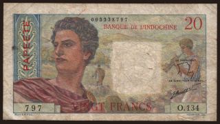 20 francs, 1963