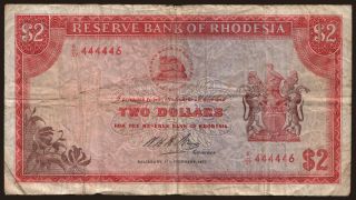 2 dollars, 1970