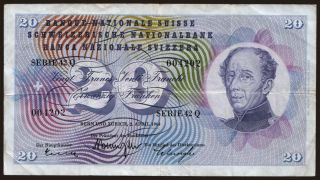 20 francs, 1964