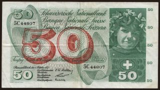 50 francs, 1957