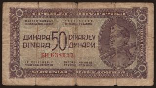 50 dinara, 1944
