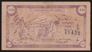 Movimiento 26 de julio, 5 pesos, 1953