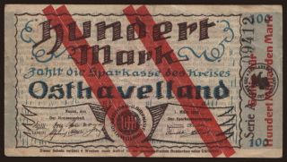 Osthavelland/ Kreis, 100.000.000.000 Mark, 1923