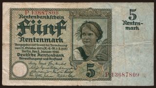 5 Rentenmark, 1926