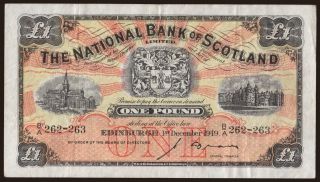 National Bank of Scotland, 1 pound, 1949