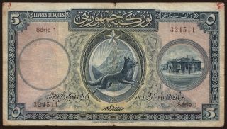5 lira, 1927