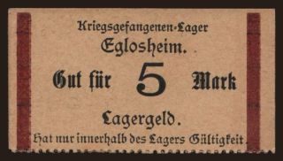Eglosheim, 5 Mark, 191?