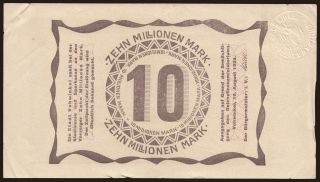 Vohwinkel/ Stadt, 10.000.000 Mark, 1923