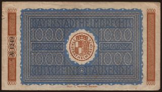 Helmbrechts/ Stadt, 100 Mark, 1922