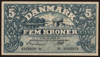 5 kroner, 1942