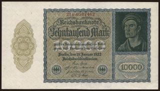 10.000 Mark, 1922
