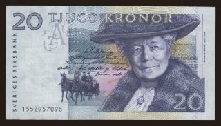 20 kronor, 2001