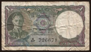 1 rupee, 1946