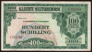 100 Schilling, 1944