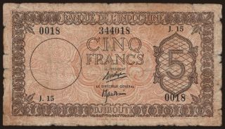 5 francs, 1945