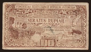 Pemerintah, 100 rupiah, 1959