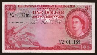1 dollar, 1957