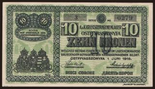 Ostffyasszonyfa, 10 Kronen, 1916