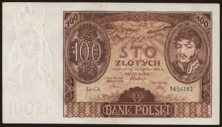 100 zlotych, 1934