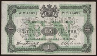 1 krona, 1874
