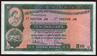 10 dollars, 1964