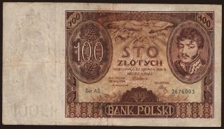 100 zlotych, 1932