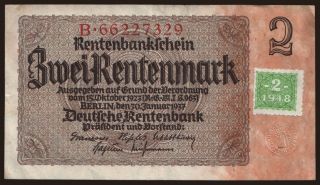 2 Rentenmark, 1937(48)