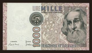 1000 lire, 1983