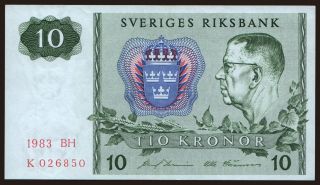 10 kronor, 1983