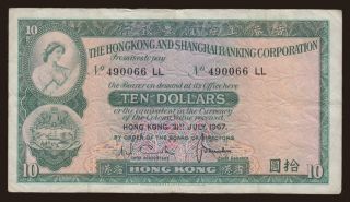 10 dollars, 1967