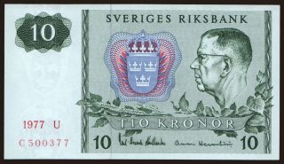 10 kronor, 1977