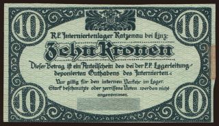 Katzenau bei Linz, 10 Kronen, 191?