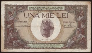 1000 lei, 1939
