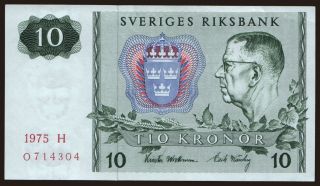 10 kronor, 1975