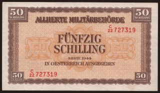 50 Schilling, 1944
