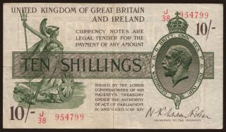 10 shillings, 1922