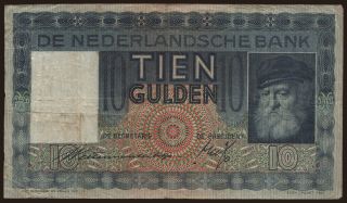 10 gulden, 1938