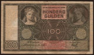 100 gulden, 1939