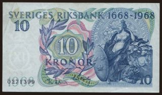 10 kronor, 1968