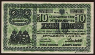 Ostffyasszonyfa, 10 Kronen, 1916