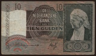 10 gulden, 1940
